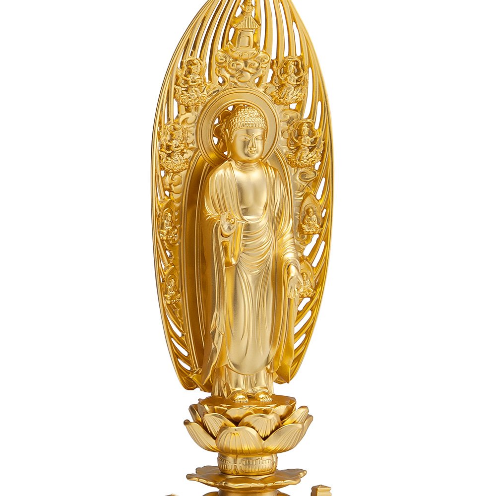 仏像　阿弥陀如来　ハンドメイド 阿弥陀如来 | iichi 日々の暮らしを心地よくするハンドメイドや