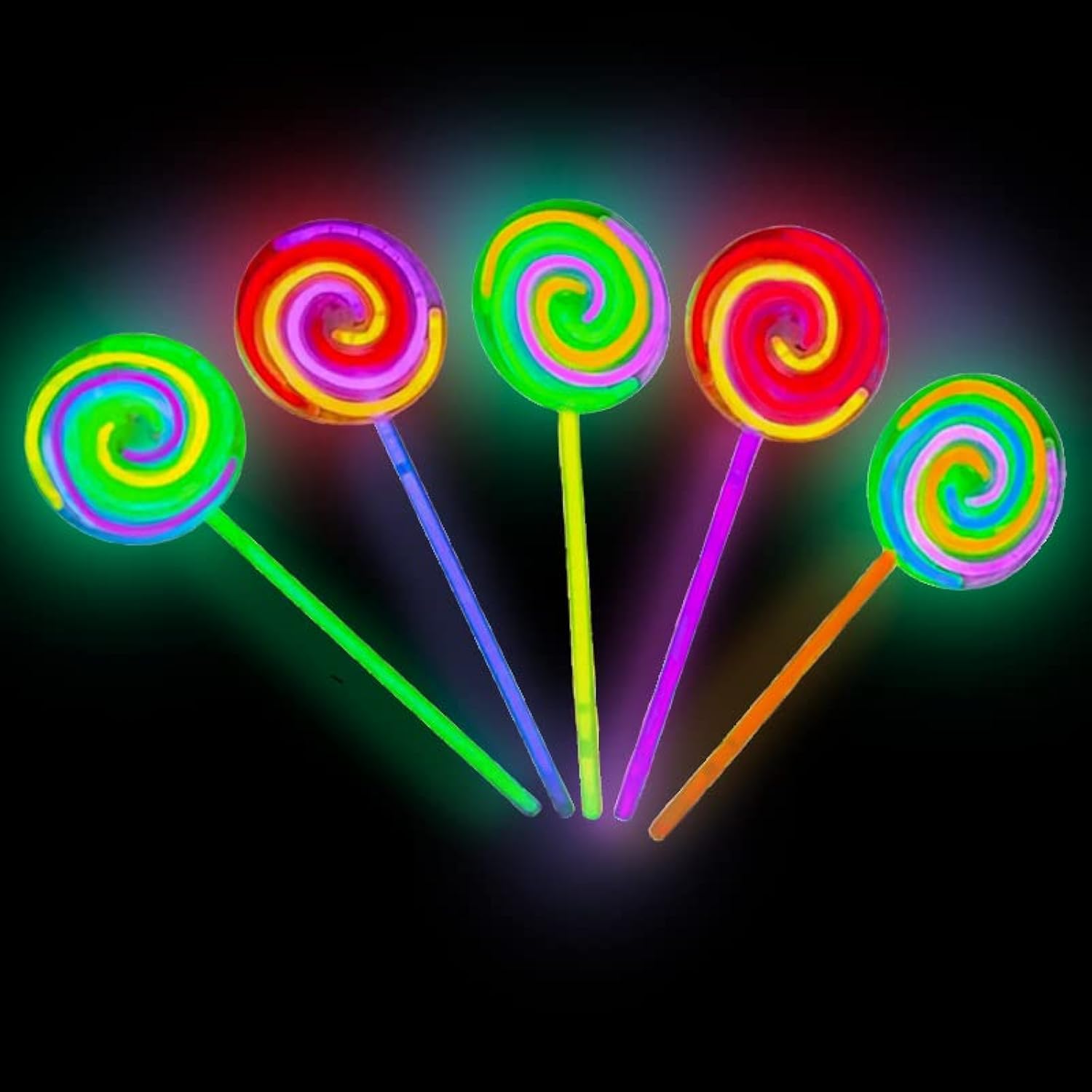 Spinning Glow Lollipops