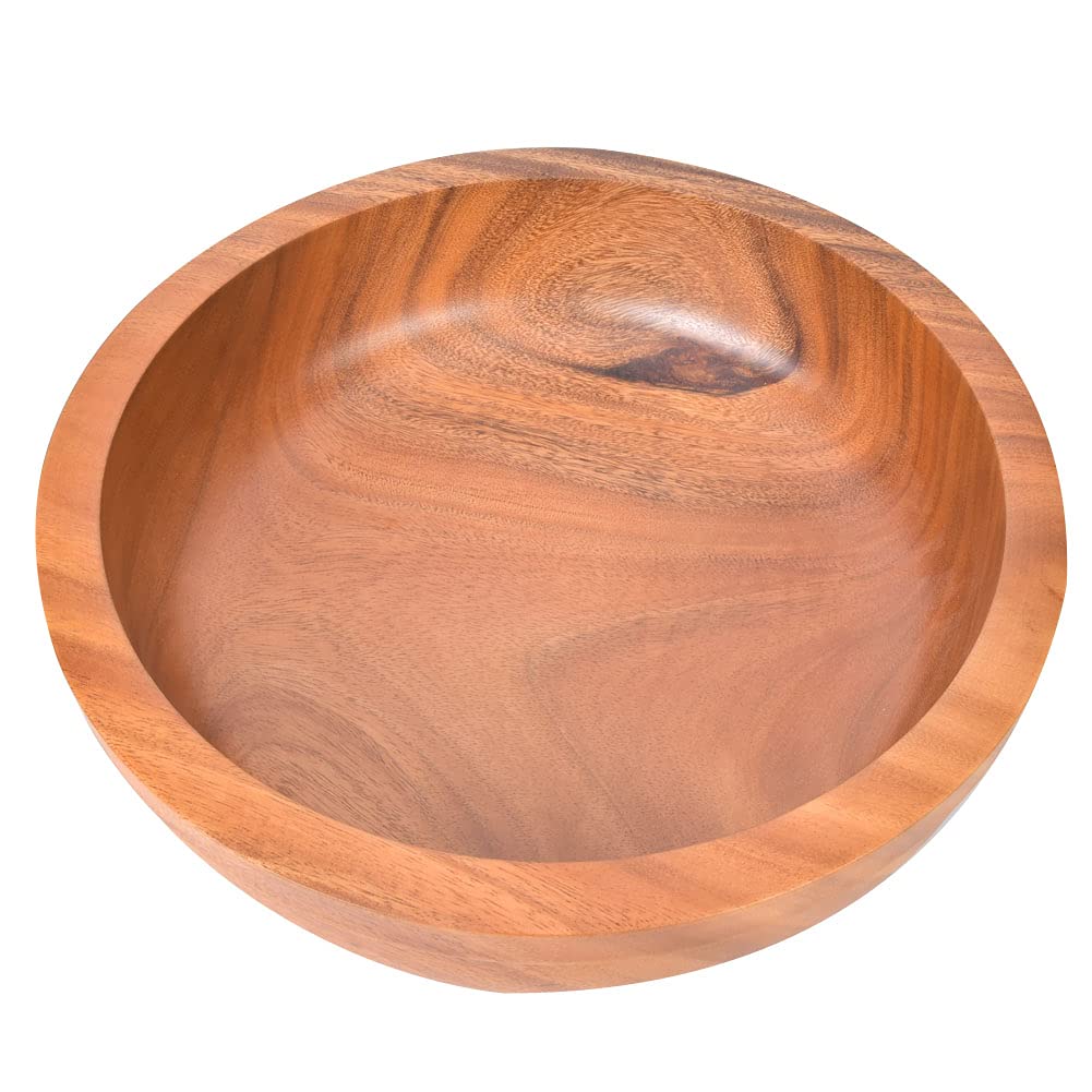 Tissting Ensaladera Madera Fruta Pan Servicio Cocina 30cm 39cm (39*11,5 cm)