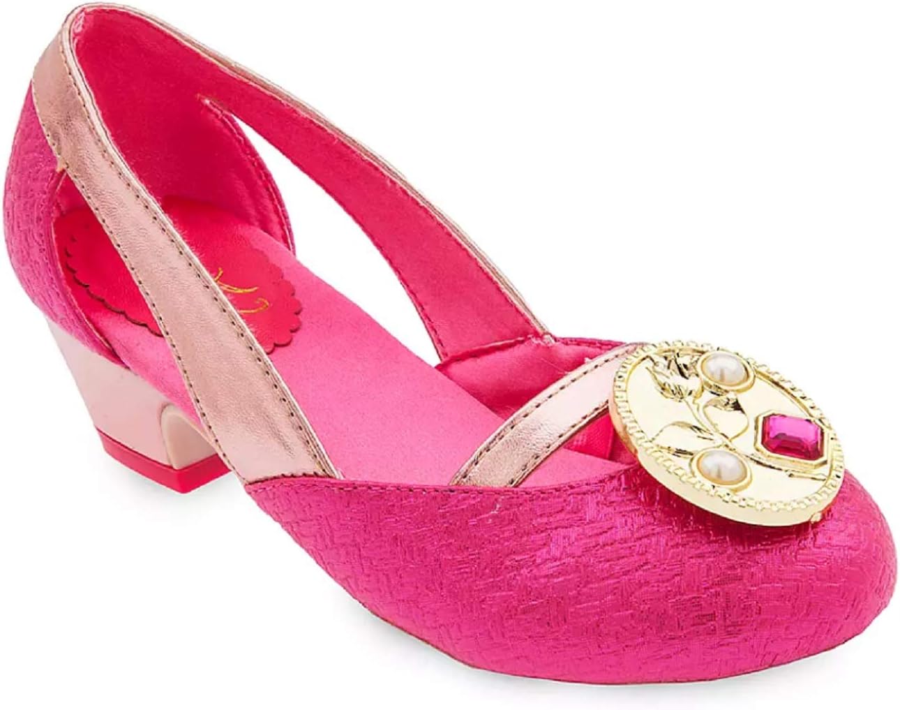 Disney Aurora Costume Shoes for Kids - Sleeping Beauty Size 7/8 TODLR Pink