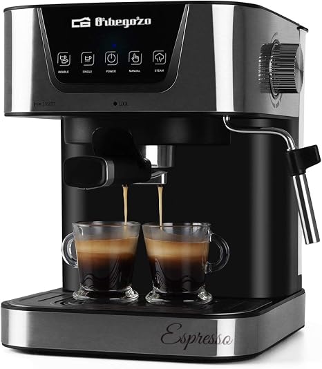 Orbegozo EX 6000 Espresso and Cappuccino Machine, 20 Bar Pressure, 1.5  Litre Tank, Pad Suitable, 1050 Watt Power : Orbegozo: Amazon.de: Home \u0026  Kitchen