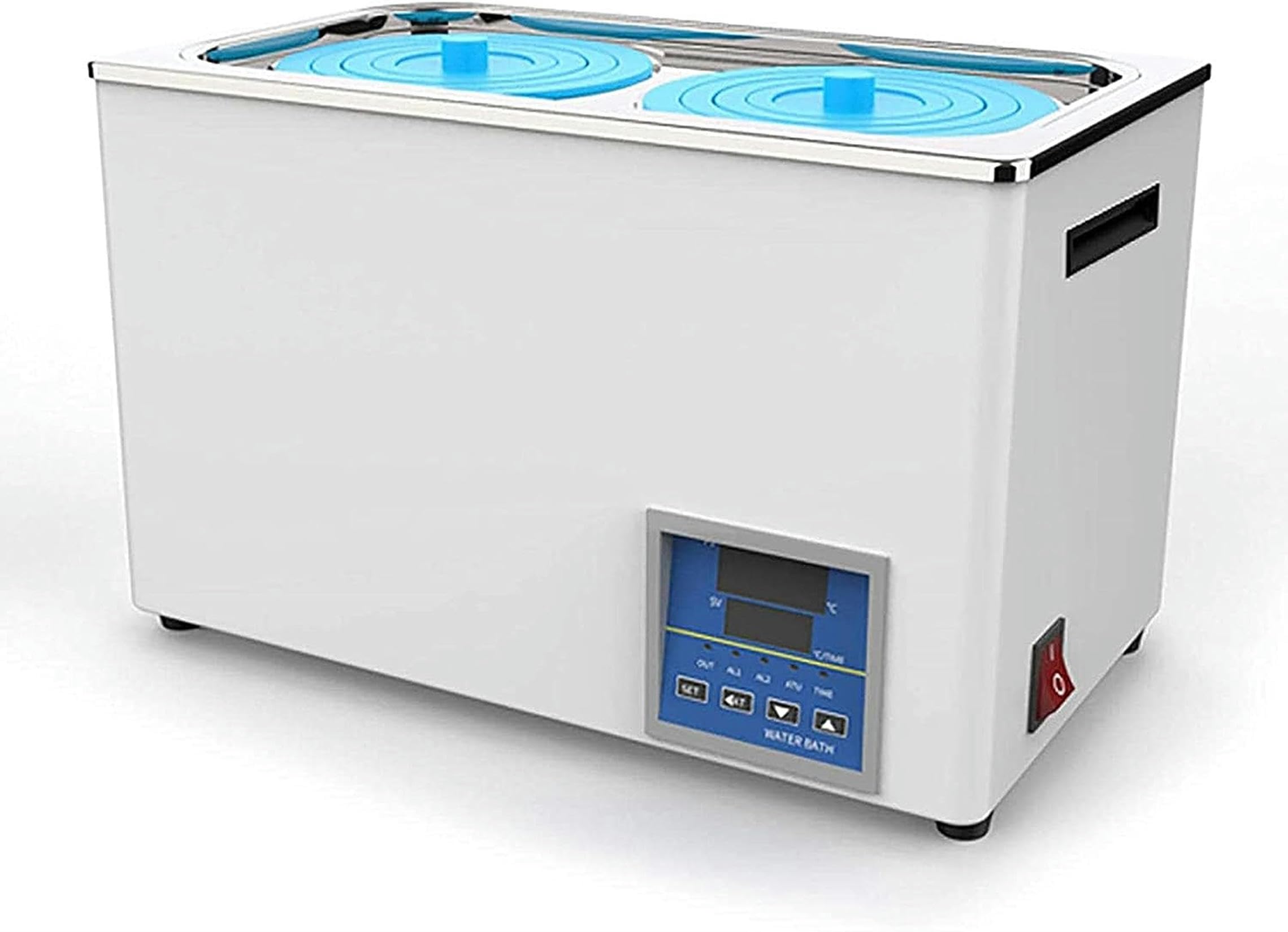 Bagnomaria termostatico Digitale, bagnomaria da Laboratorio 1/2/4/6 Fori Bagnomaria termostatico con Riscaldamento Elettrico, Accessori per bagnimaria da Laboratorio, Rivestimenti in Acciaio inossid