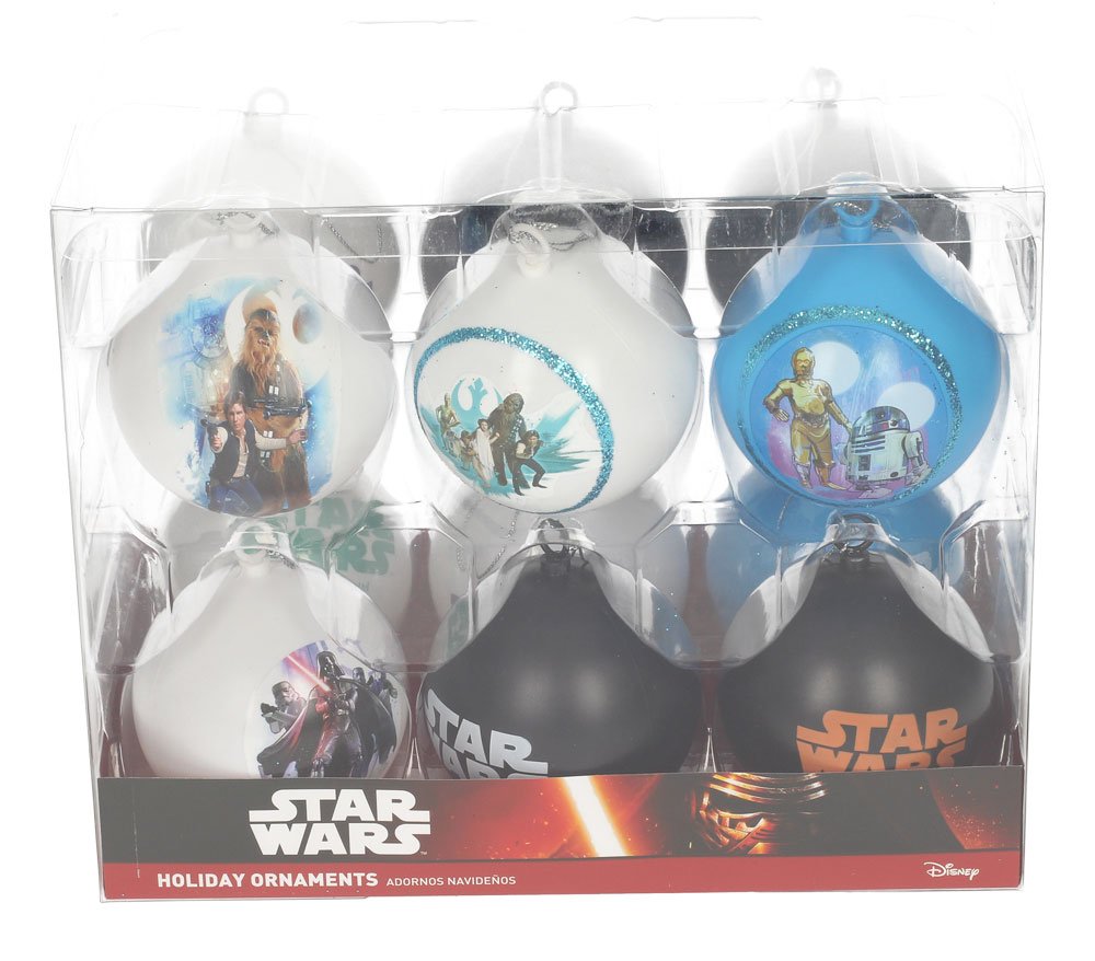 Star Wars Set of 12 Christmas Movie Ornaments