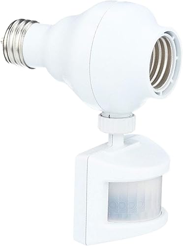 Westek OMLC3BC-4 OMLC163BC Control de luz con detección de movimiento, blanco