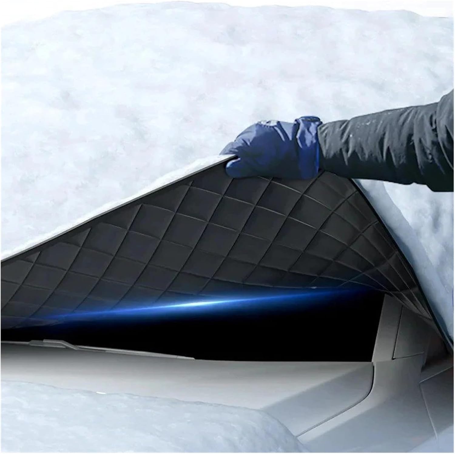 Snow Protection for Cars Magnetic Car Windshield Cover Winter Ice Snow Dust Frost Guard UV Protector Front Window Sun Shade Outdoor