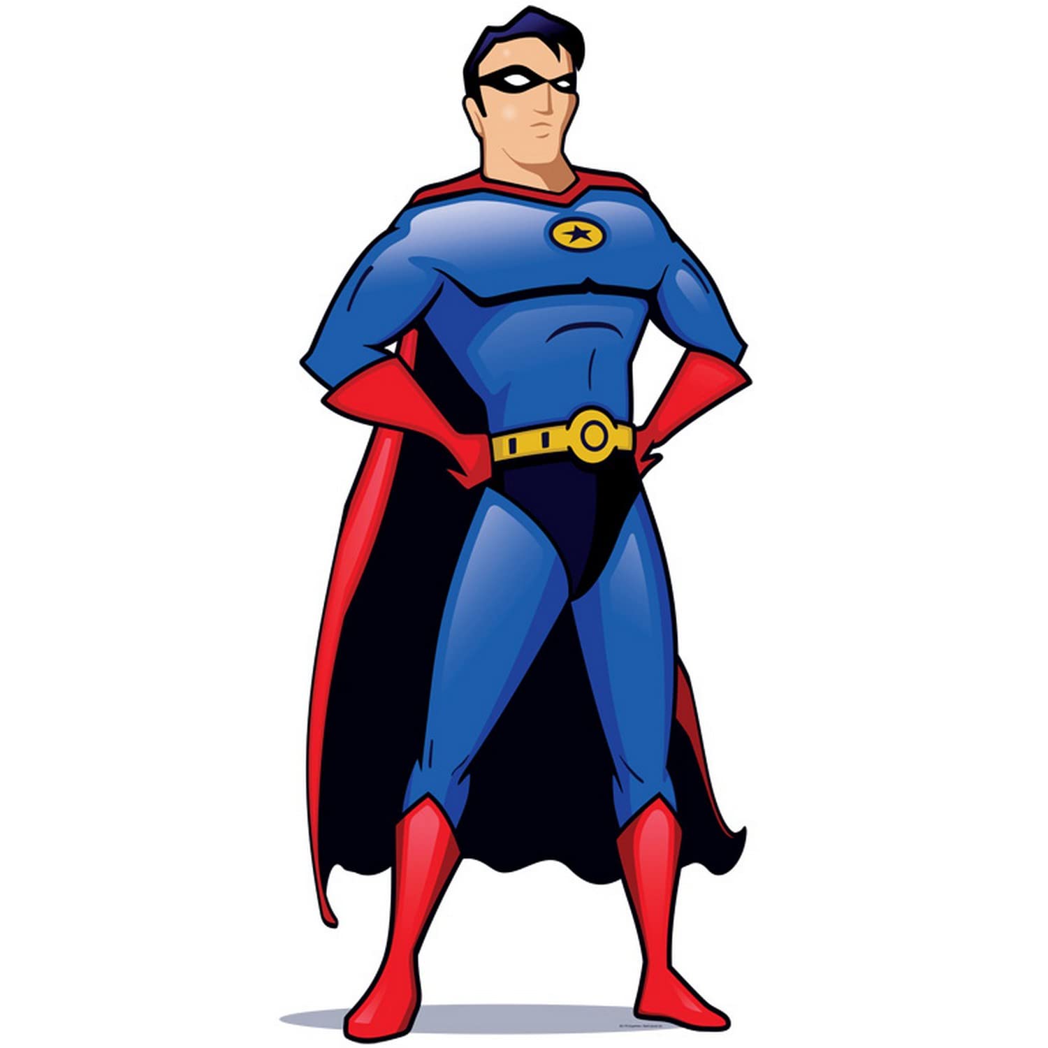 Star Cutouts Cut Out of Superhero Cut Out