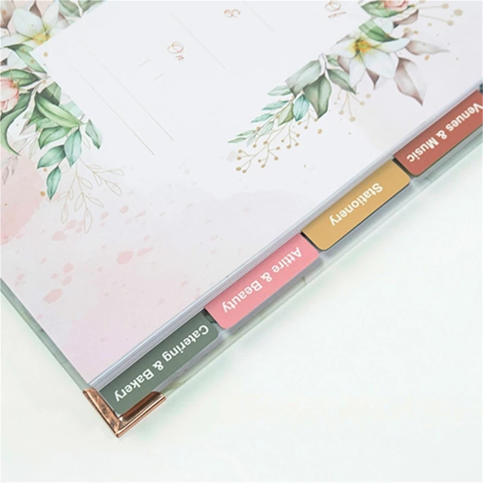 Brautplanungsbuch Hardcover Hochzeitsplanerbuch und macht Ihre Countdown-Planung einfach für Euren