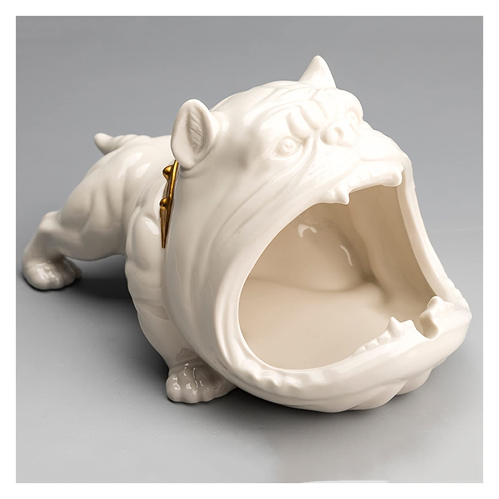 ashtray, Desktop Ashtray Cute-looking Household Large Capacity Windproof(A)