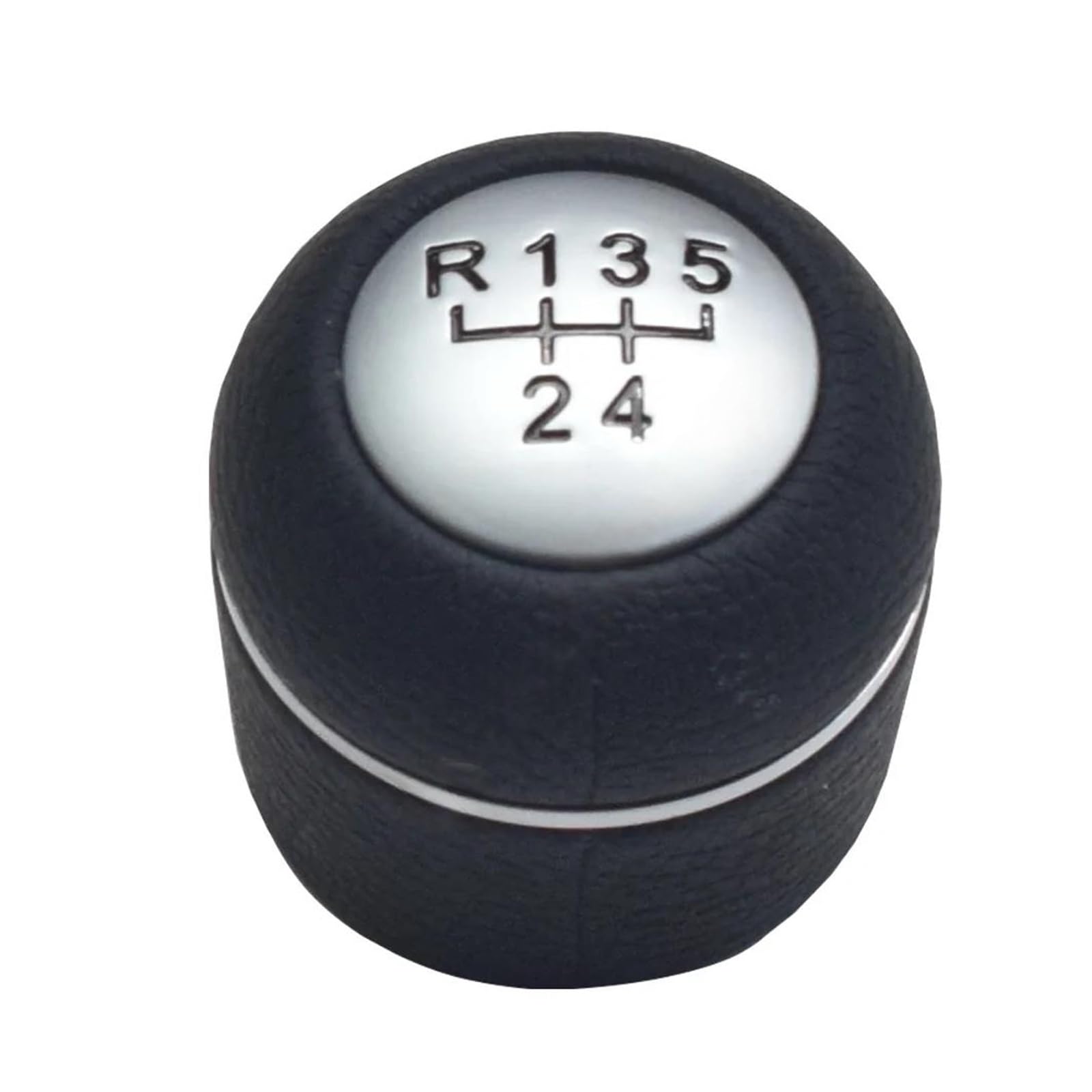 Aimazom For 5 Speed Car Gear Shift Knob For Alfa For Romeo For Brera For Spider 2005-2014 Manual Transmission Shift Knob Head For Modification And Replacement(For 5 Speed)