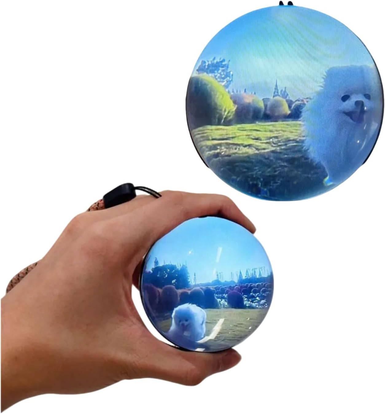 Memory Sphere Ball – Upload Crystal Video Orb for Custom Photos & Videos – Personalized Gift for Birthday, Wedding, Home Décor