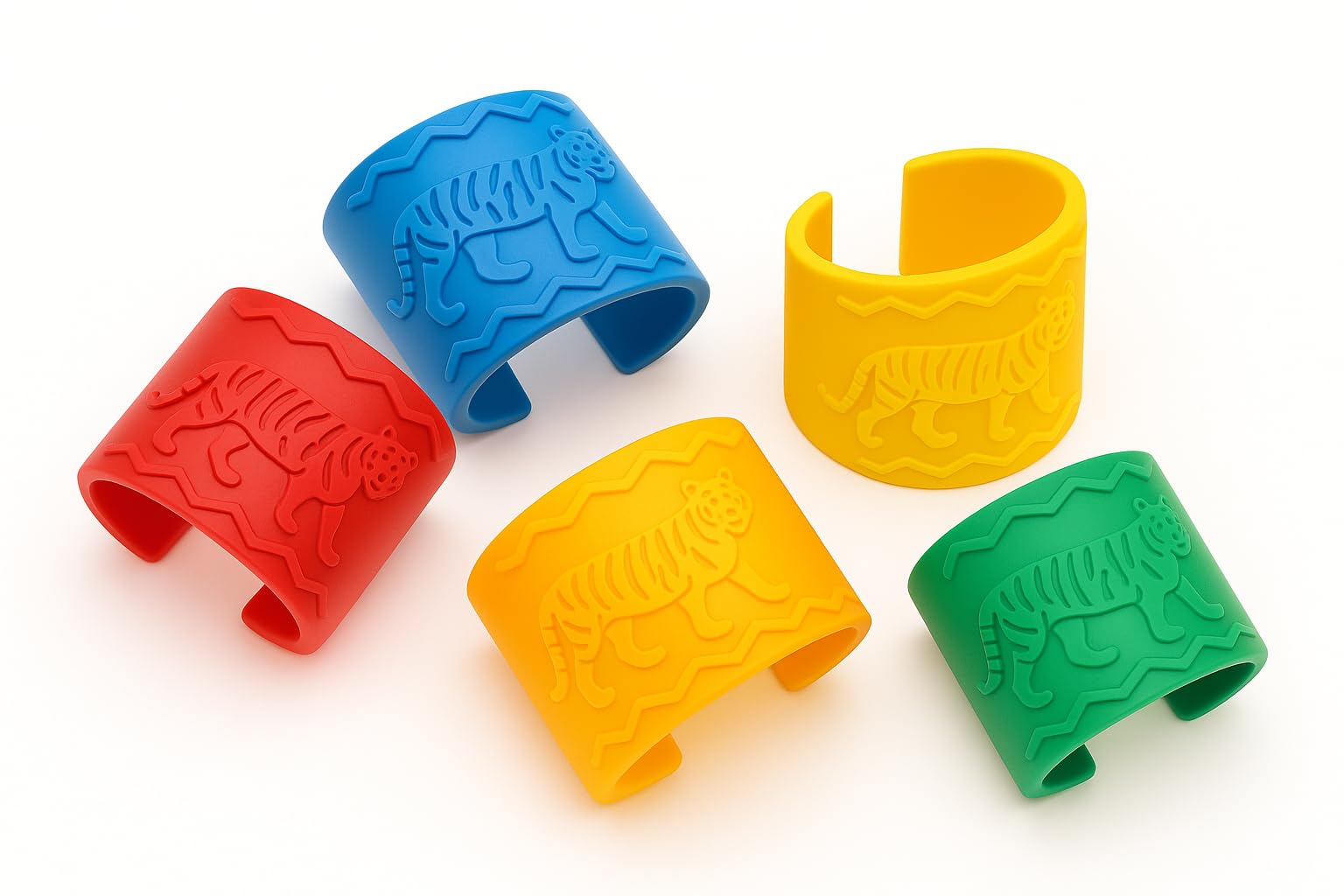 SENSORY UNIVERSITY Tactile Tiger CHEWABLE Armband