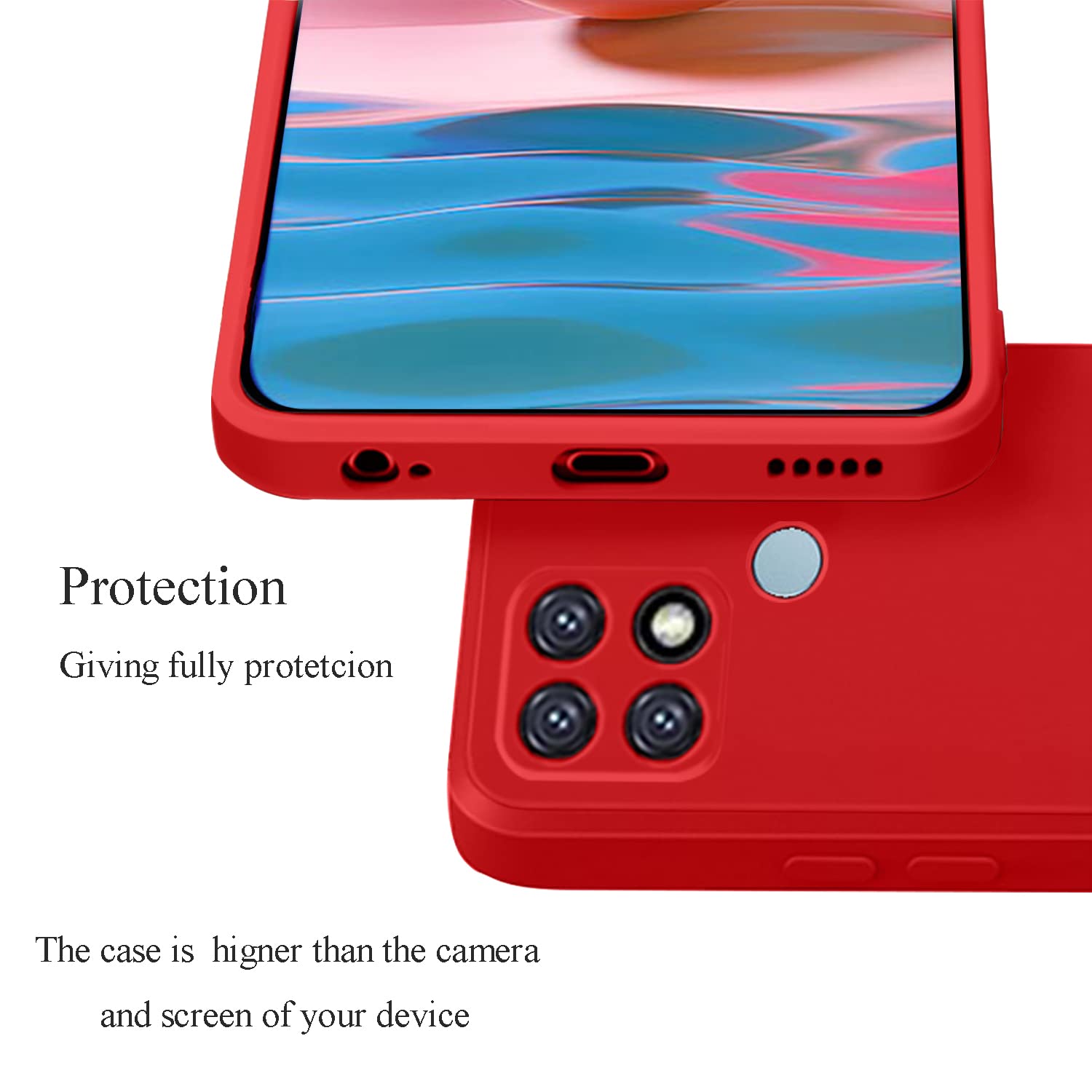 Custodia DESSEN Per OPPO A15 | A15s – Cover In Silicone TPU Morbida, Bordura Placcata Color Viola, Design Elegante E Sottile - 3