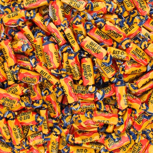 Bits O Honey Candy Bulk, Old Fashioned Bit of Honey Candy, Bulk Taffy, 1 lb - image 1
