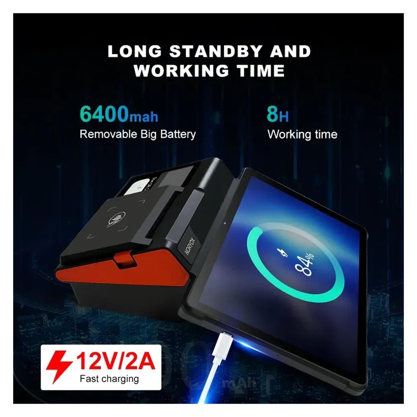Registratori di cassa, 13 POS da 11 pollici con stampante 80 mm Connessione WIFI desktop 4G