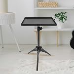 STOBAZA Projector Stand Tripod, Height Adjustable Laptop Stand, Portable Tripod Stand for Music, DJ, Projector, or Mixer