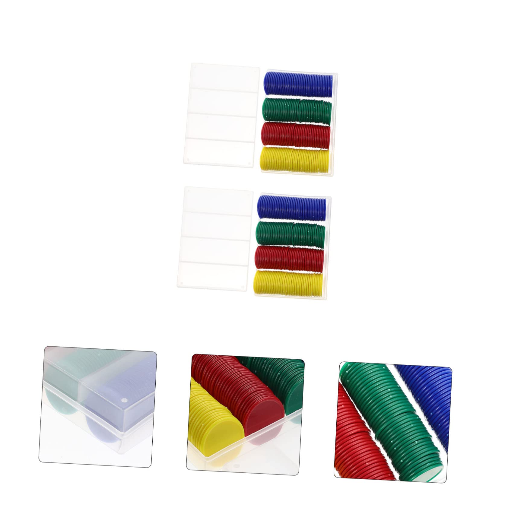 320stücke Plastik Poker Chips Blank Chips Zaehl Scheiben Spiel Spiel Tokens Fuer Kartenspiele Aus Hochwertigem Kunststoff Langlebig Und Sicher Anwendung