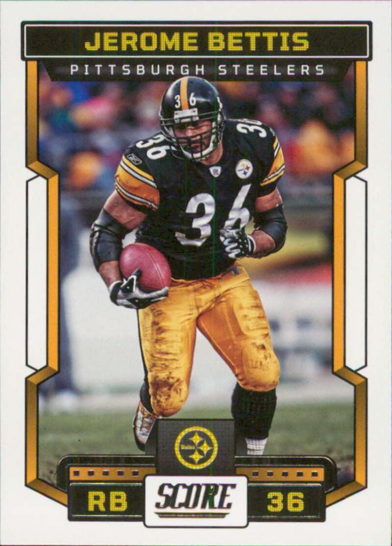 Amazon.com: 2023 Score #224 Jerome Bettis Pittsburgh Steelers