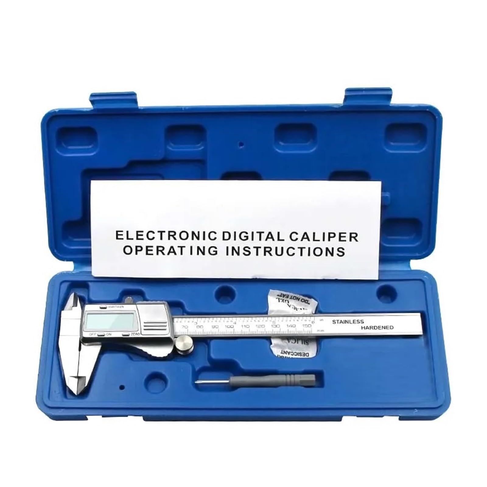 BDAYEK Vernier calipers Measuring Tool Stainless Steel Digital Caliper Instrument Vernier Calipers