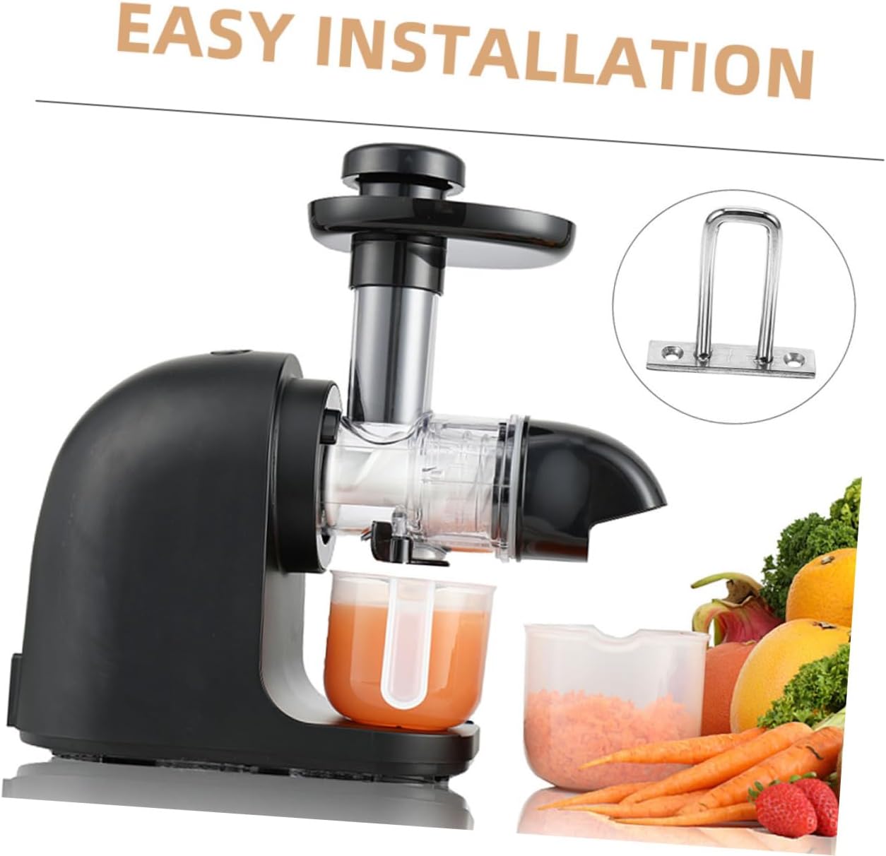 BESTOYARD 2pcs Electric Juicer Cutter Bracket Holder Commercial Juicer Accessories for Orange Squeezer