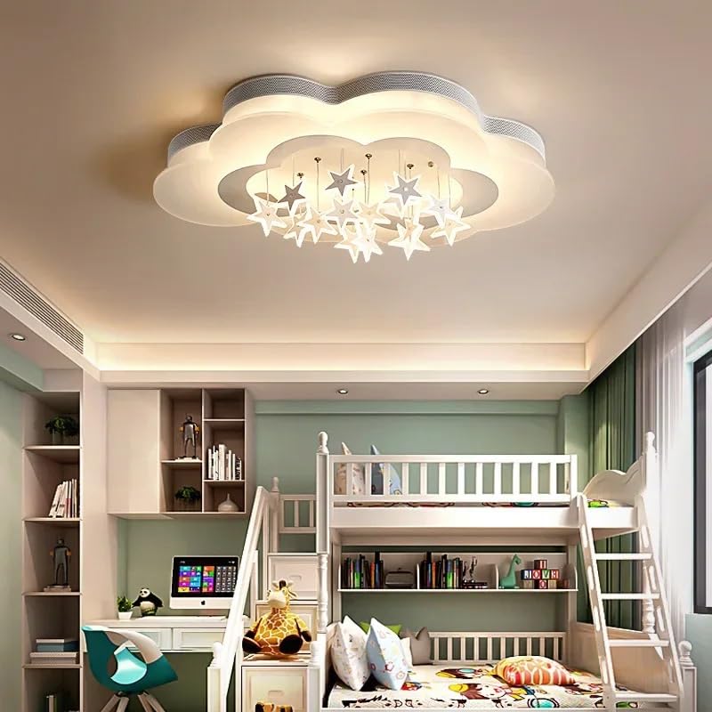Plafonnier LED suspendu design moderne avec éclairage blanc chaud créatif