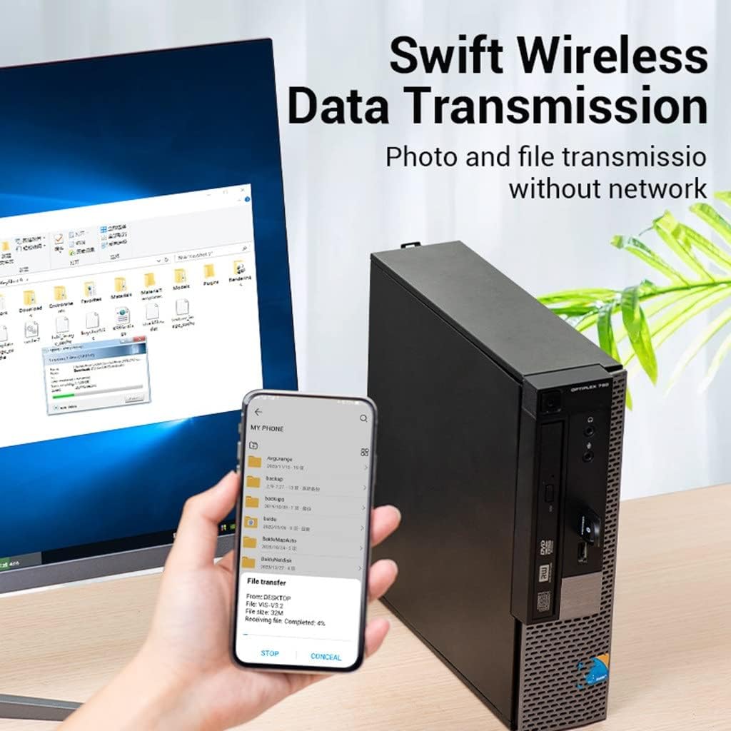 Transmitter Receiver 5.0 Adapter for PC Speaker Mouse Music Audio Dongle