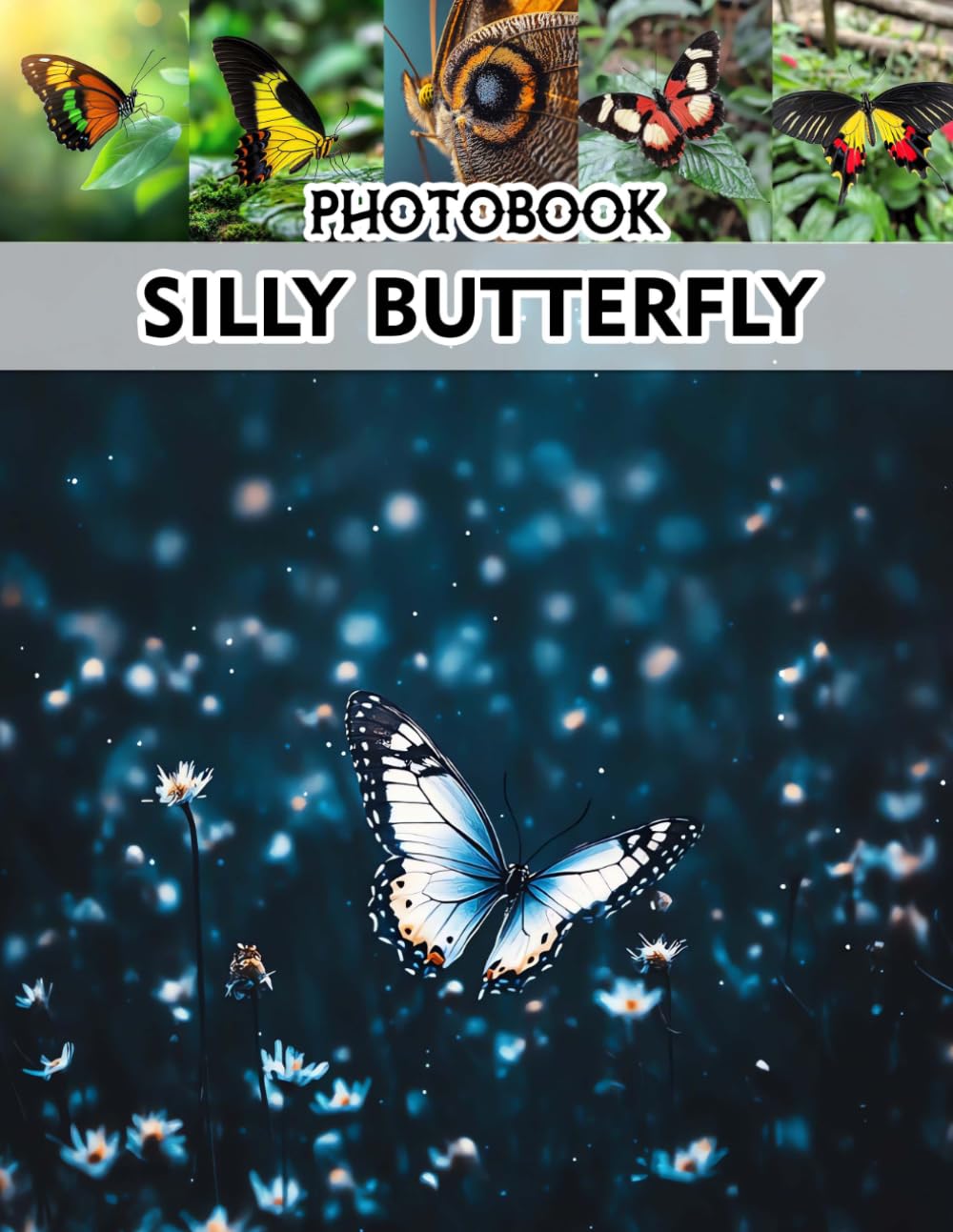 Silly Butterfly Photobook: A Collection of Playful Butterfly Moments in Vibrant Colors for Nature Enthusiasts