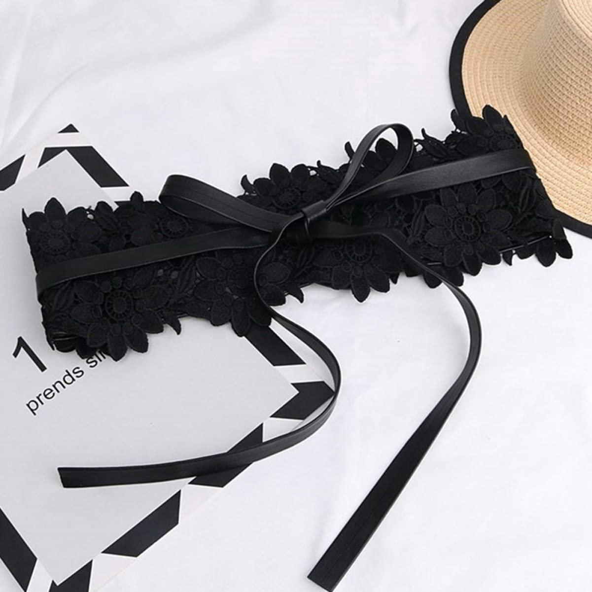 CALLARON Cadena De Cinturón Accesorios Para Niñas Accesorios De Moda Para Mujeres Cinturón De Encaje Accesorio De Vestido Atractivo