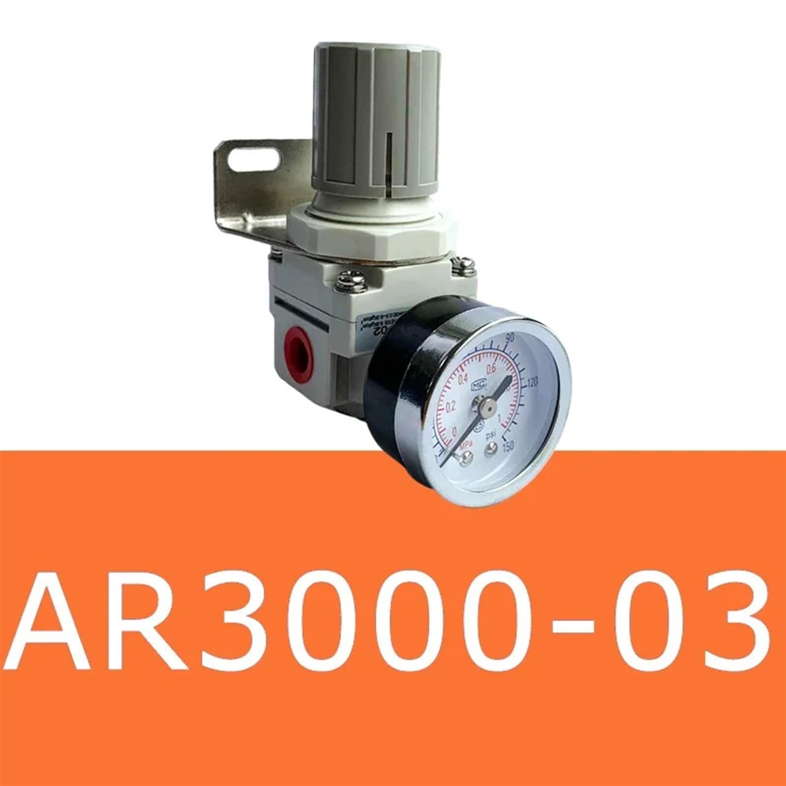 AR2000-02 AR3000-03 AR4000-04 Aria compressa pneumatica Processore sorgente aria Valvola di sicurezza for la regolazione della pressione 'aria 1/4" 3/8" 1/2"(AR3000-03)