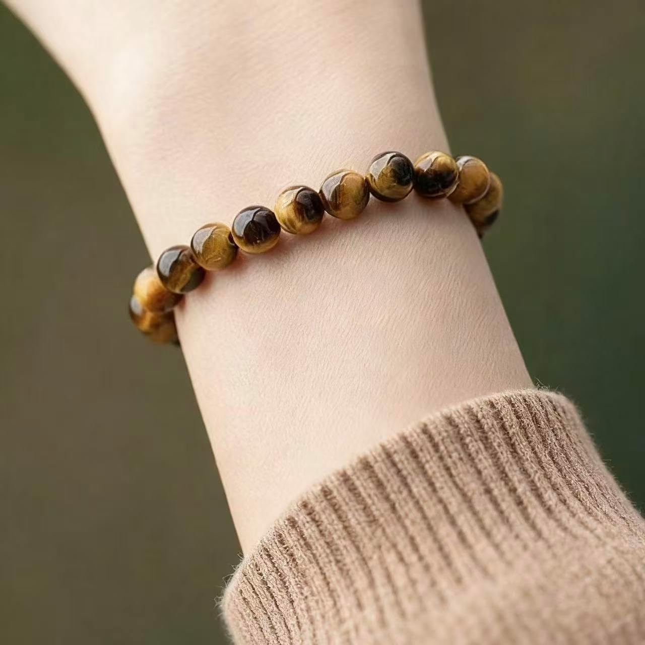 Bracelets for Women,Stretch Unisex Crystal Bead Bracelet -Chakra Healing Stone Luck Energy Bracelet, Ideal Graduation Birthday Gift - Image 5