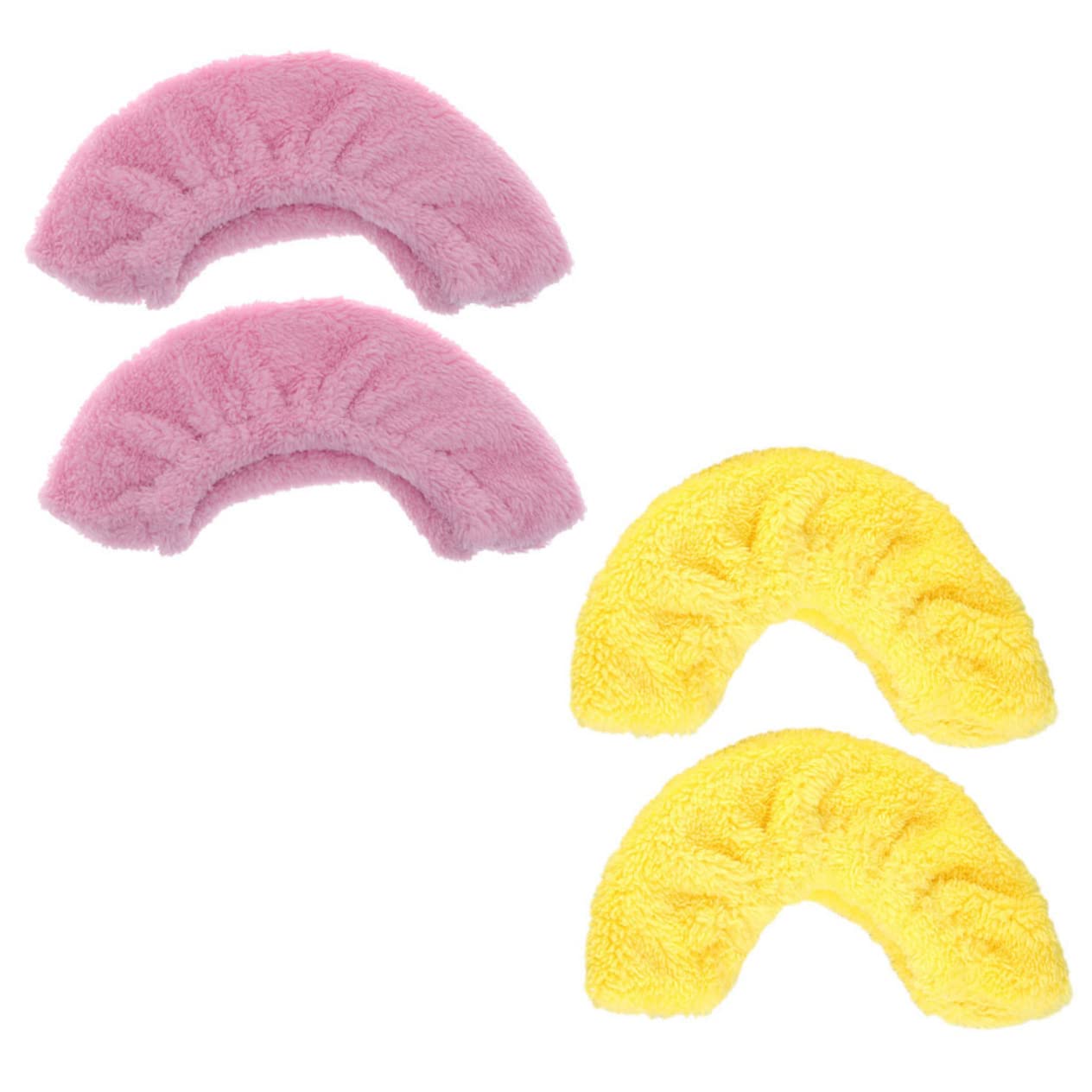 Kisangel 4paires Couvre-Lames De Patinage pour Garçon Fille Peluche Élastique De pour Patins à Glace Et Hockey