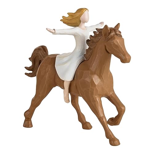 Décor De Statue De Cheval – Animal Mignon En Résine,