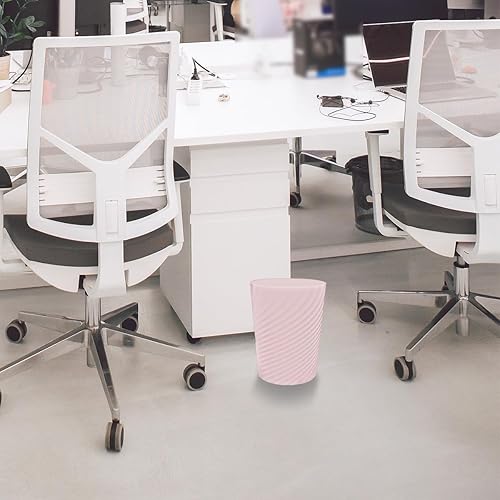 Miniatura 2 de DAJITRE Cubo de basura pequeño de 1.8 galones, papelera de reciclaje de perfil delgado para espacios compactos, baño, oficina, dormitorio, cocina