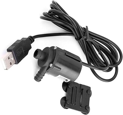 Miniatura 5 de DC 6V 150L/H Mini bombas de agua sumergibles sin escobillas Motor Micro Bomba de refrigeración por agua con conector USB