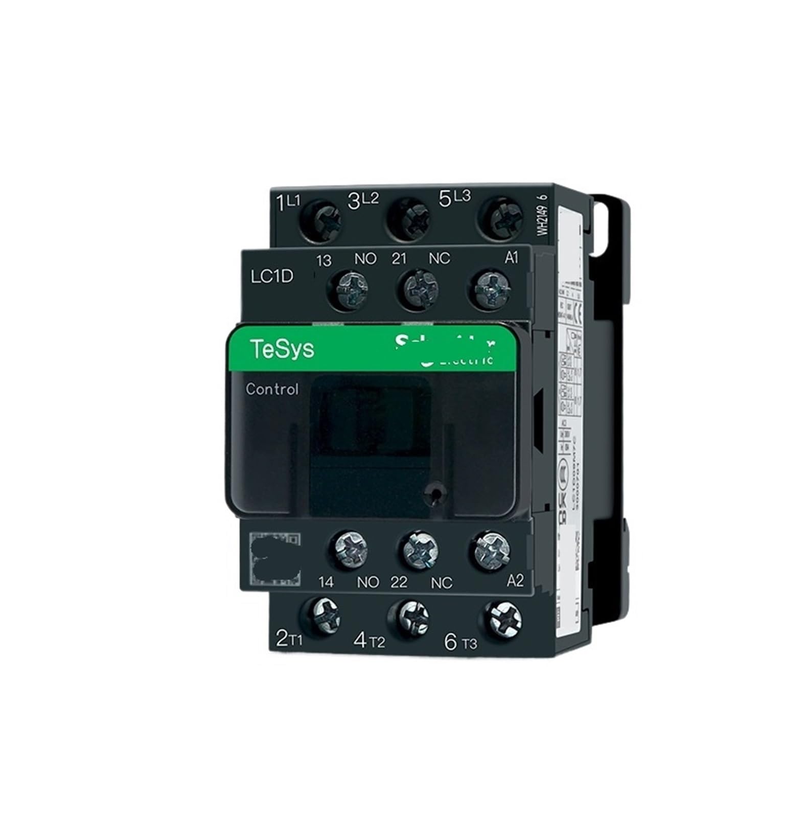 Contacteur AC LC1D09A tripolaire 3P 48V pour circuit triphasé 50/60Hz