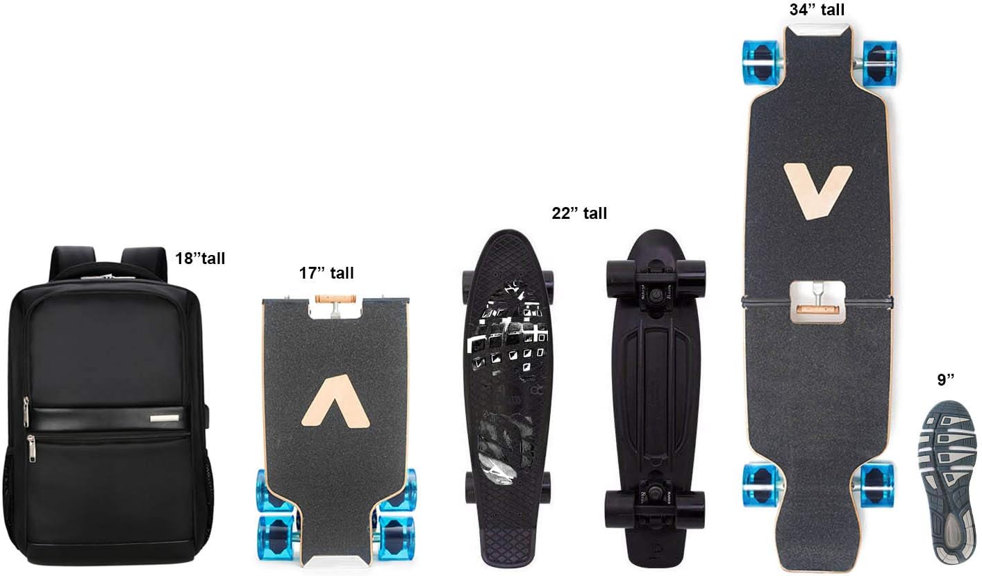 The Portable Mini Skateboard Longboard for Commute and Travel V4