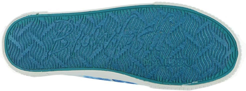 Blowfish Malibu Women's Fruit Sneaker 6.5 Off White Saltwater Canvas