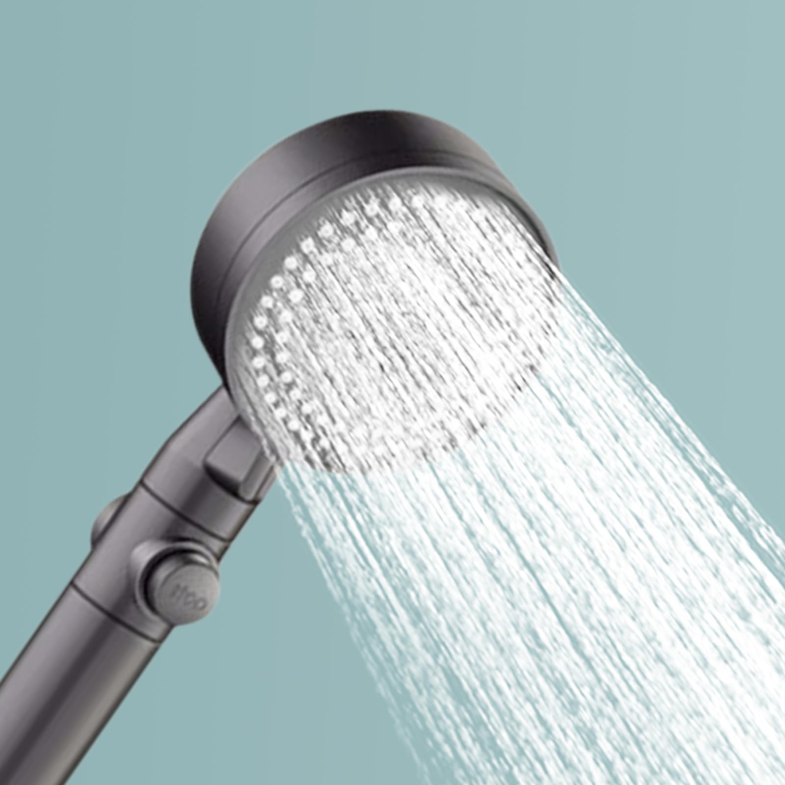 agua duchaAlcachofa de ducha de mano, 8 modos Alcachofa de ducha de alta presión Alcachofa de ducha de mano con soporte de ducha para niños mayores Fácil de instalar Accesorios de baño Oferta del día