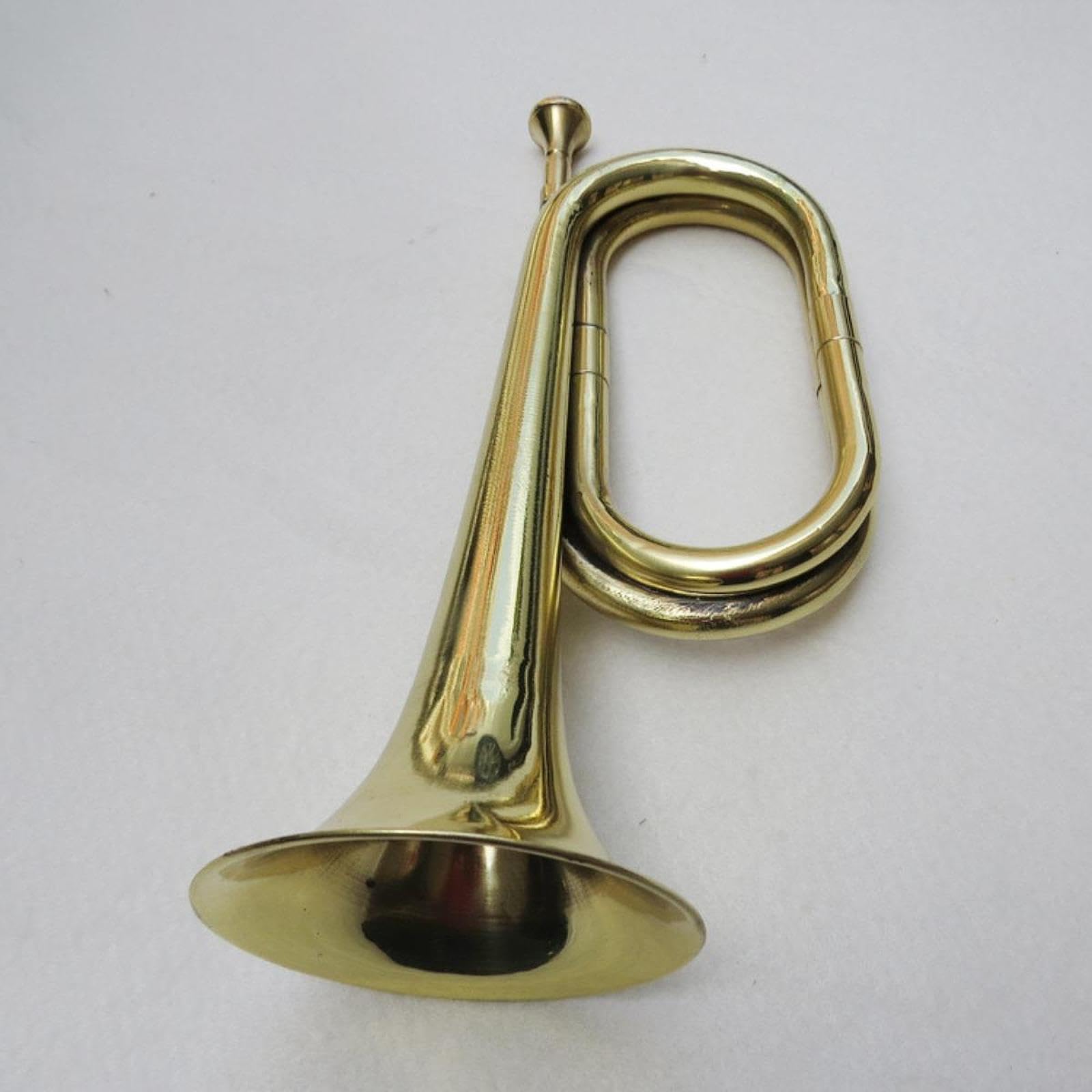 Baoblaze Trompeta para exploración, instrumento musical, mini instrumento de viento metal, para principiantes, banda escolar, estudiantes y