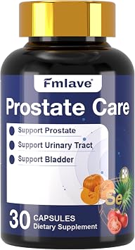 Prostate Care Supplement for Men - High-Potency Saw Palmetto, Zinc, Lycopene, Pumpkin Seed Oil - Supports Urinary Tract Health, Bladder Control & Better Sleep - Mens Health Formula 30 Capsules