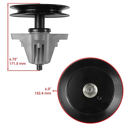 Miniatura 2 de Replacement Part OEM for Spindle Assy. 42" for MTD Cub Cadet Troy Bilt 618-04950 61804950 285-868 285868 Index-DDR965-GTF1-63808