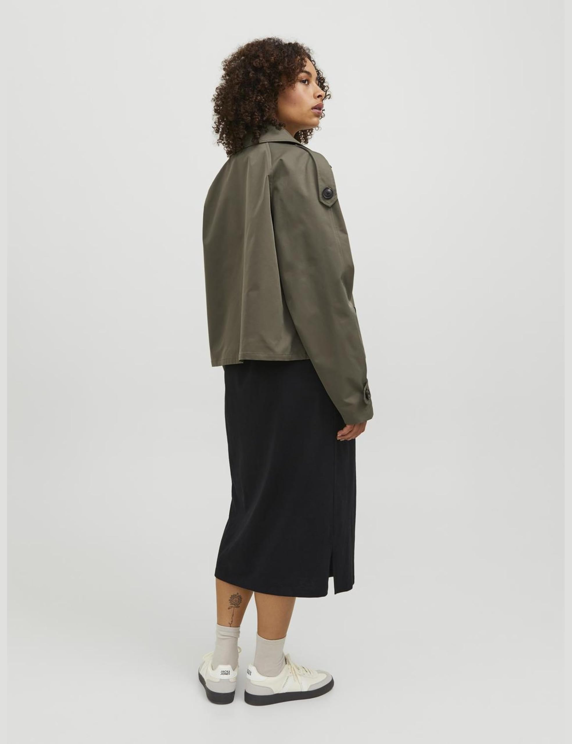 JACK & JONES Damen Jxcarlie Short Trenchcoat Otw Sn Trenchcoat