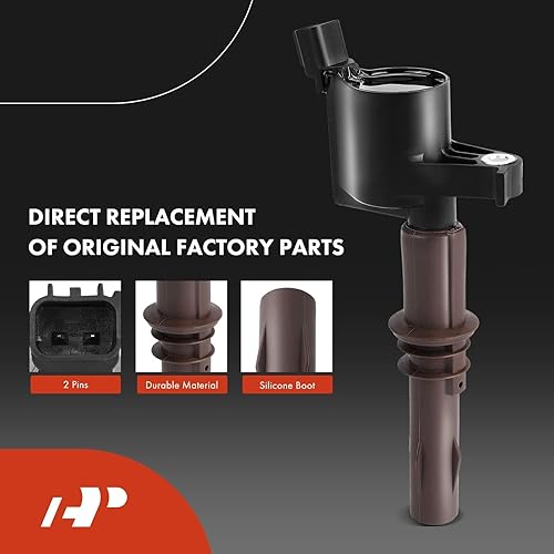 Miniatura 3 de A-Premium Kits de bobinas de encendido y bujías compatibles con Ford F-150, F-250F350 Super Duty, Explorer, Mustang, Expedition & Lincoln Navigator