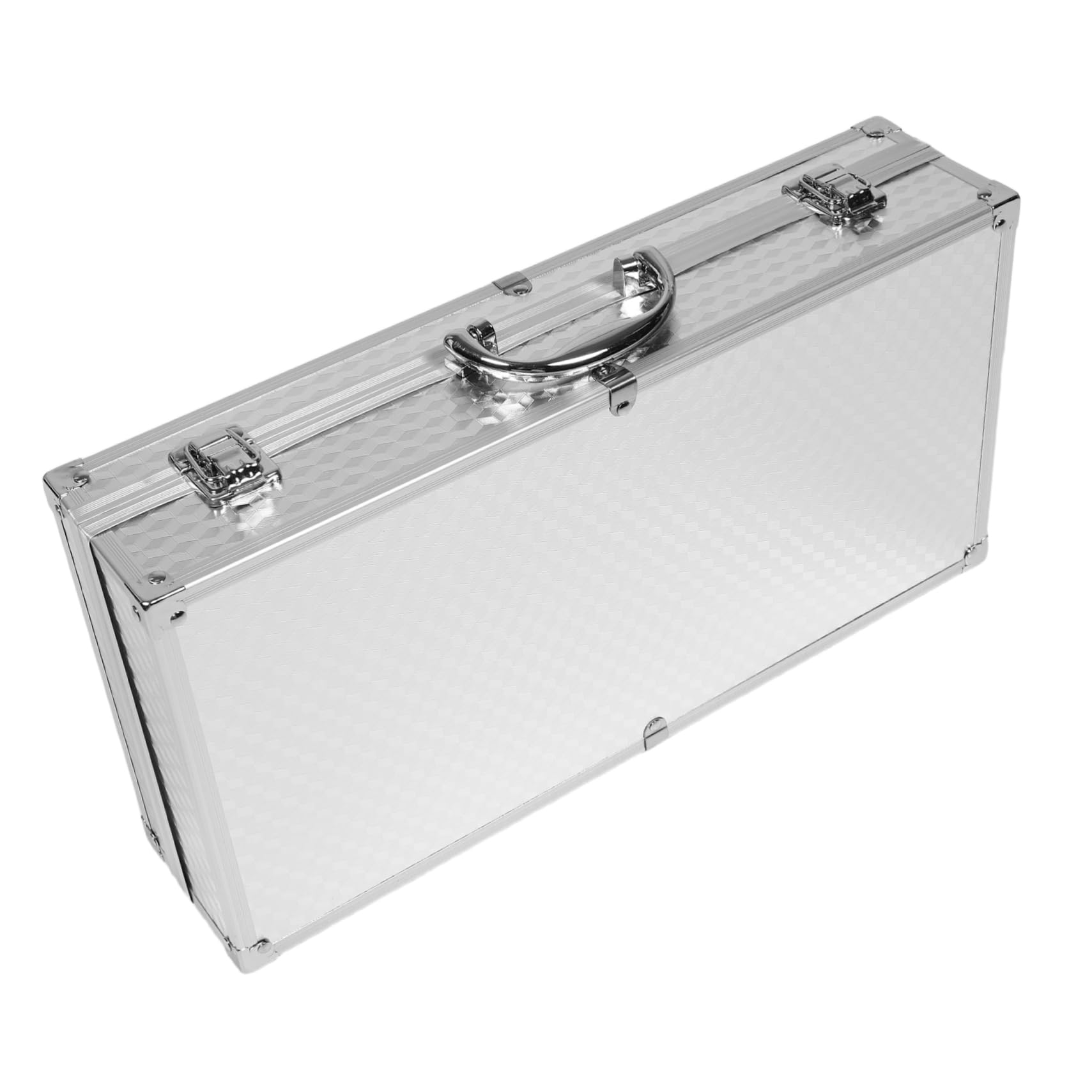 HOODANCOS Timke Protection Box Microphone Carry Pouch Case Handheld Microphone Case Hard Carrying Case Microphone Flight Case Dynamic Microphone Hard Case Mic Sponge Case Silver Pearl Cotton