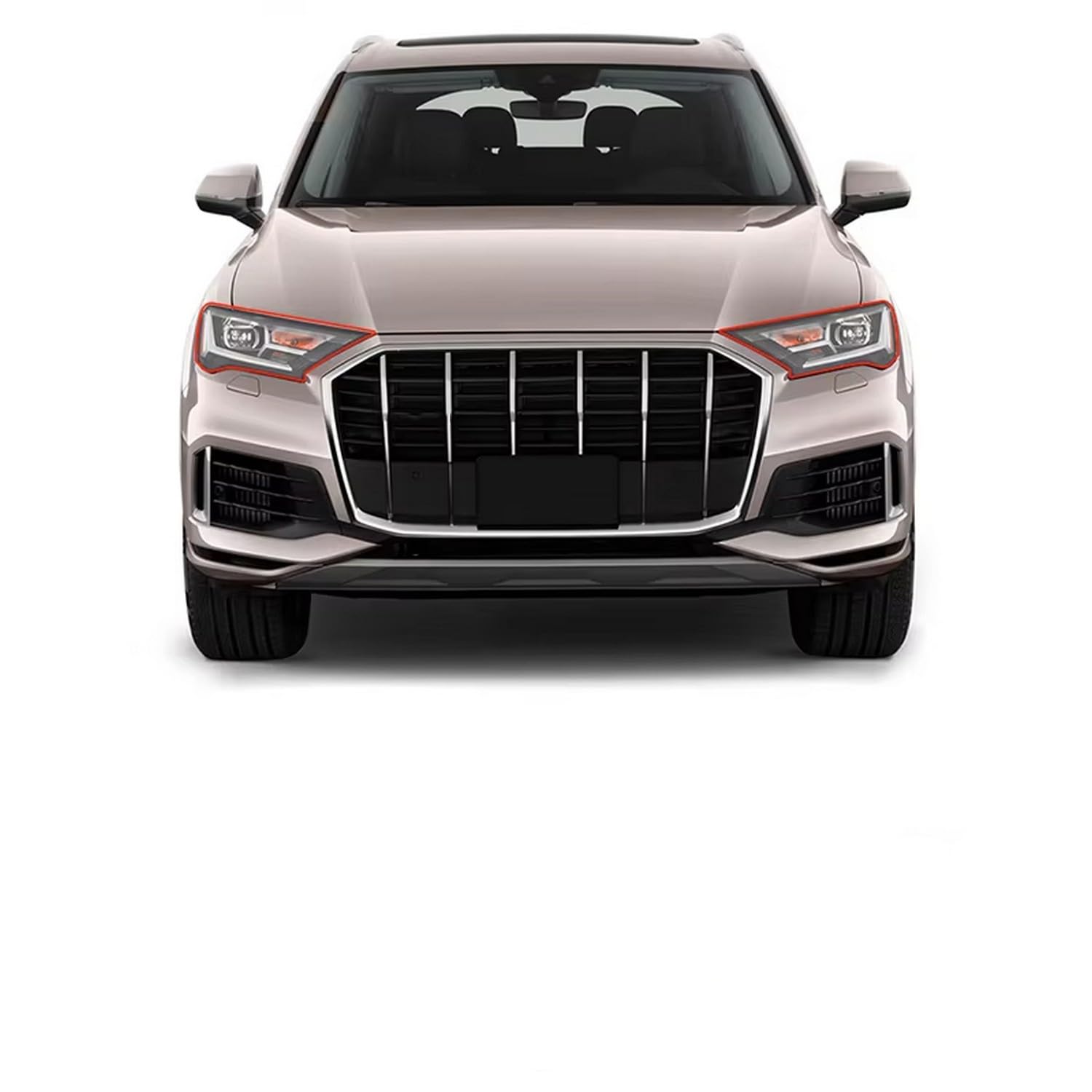 Film protection TPU transparent Audi Q7 Sport voyage en famille
