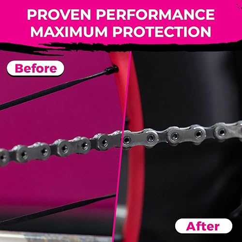 Miniatura 9 de Muc Off Wet Chain Lubricante, 4.1 fl oz - Lubricante biodegradable para cadena de bicicleta, adecuado para todo tipo de bicicletas, formulado para