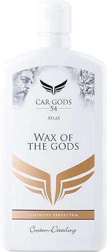 Car Gods Cera de carnauba Ultimum Perfectum, 17 onzas líquidas, brillo de vehículo de alto brillo que elimina defectos menores de superficie,