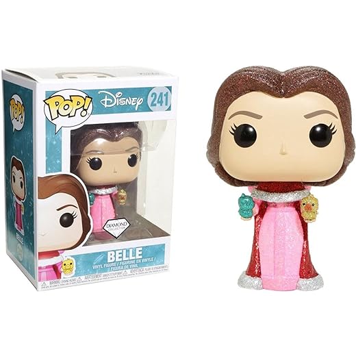 Pop Disney Beauty &Amp; The Beast Birds And Glitter Figurine