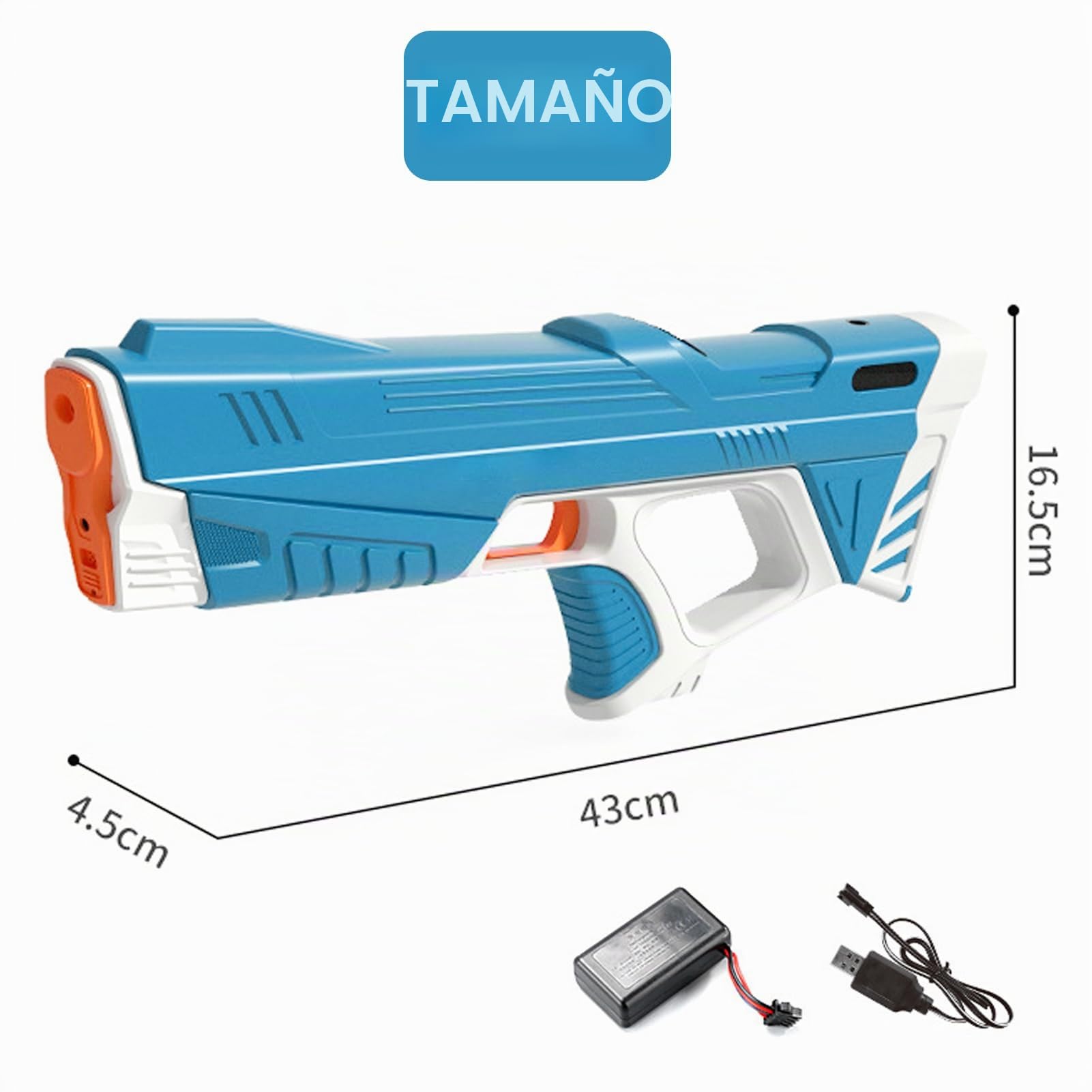 Pistola de agua eléctrica para adultos y niños,Pistola de agua eléctrica,Pistola de agua de gran alcance,Juguete de pistola de agua para niños