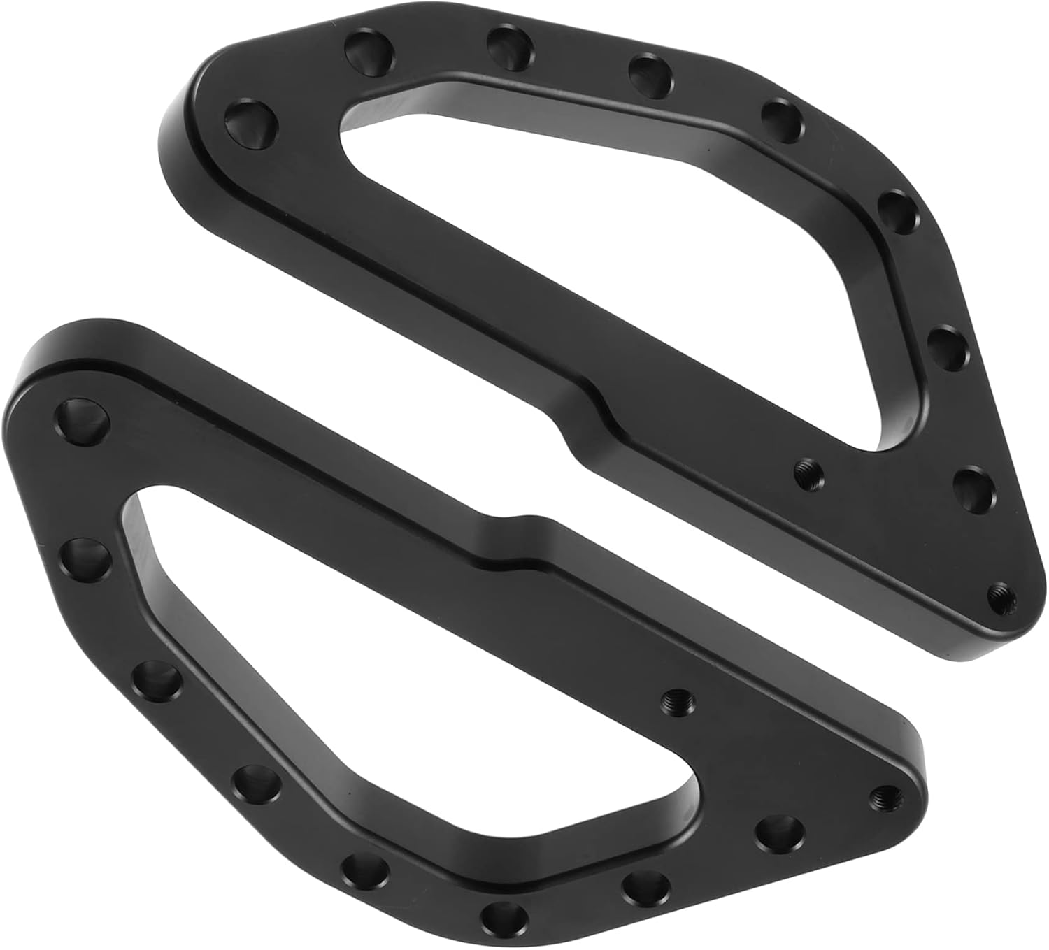 X AUTOHAUX 1 Set Front Grab Handles Aluminum Alloy UTV Grab Handle Kit for Can Am X3 & X3 Max Black