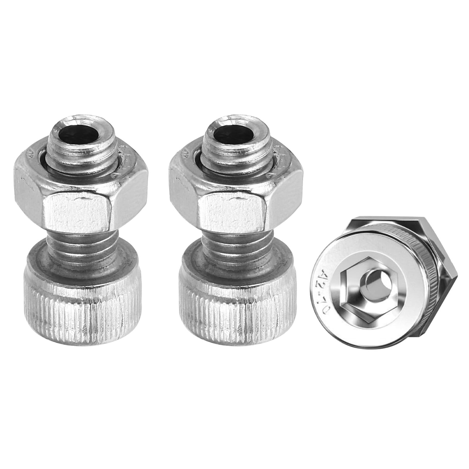 PATIKIL M8x16mm 304 Stainless Steel Hollow Bolt